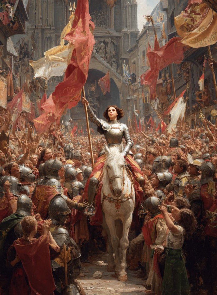 Faithful2Pray's tweet photo. “Act and God will act, work and He will work.”

— St. Joan of Arc https://t.co/JnSvkm5shc