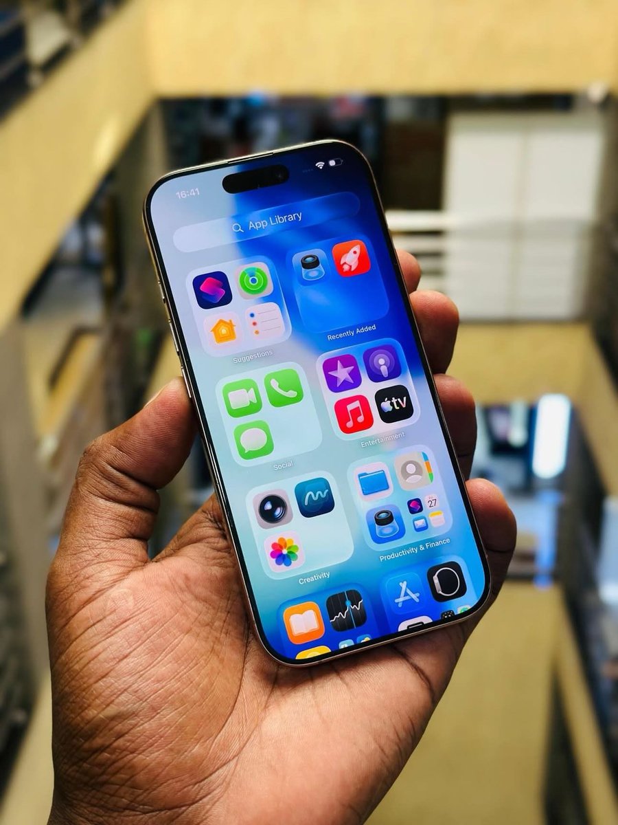 Paulmeda1's tweet photo. Used Clean as New
Iphone 16 Pro J/A Waterproof
256gb
bh 81
Price 1,950,000/= https://t.co/el8Z6ga7Fj
