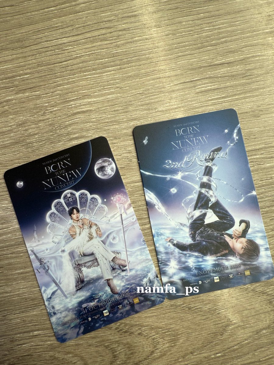 namfa_pannasa's tweet photo. บัตรคอนคนสวยขามาแล้วววว สวยจริงๆ ✨💫🫶🏻

@CwrNew #NuNew 
#NuNew2ndConcert https://t.co/ntIGK2qRfj