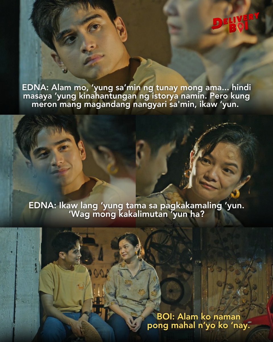 GMADrama's tweet photo. Ganyan ang reassurance! π₯Ή #DeliveryBoi #DBExtraDelivery https://t.co/SJobG0eOKj