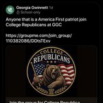 Photo by College Republicans at GGC (@GGCCRs)