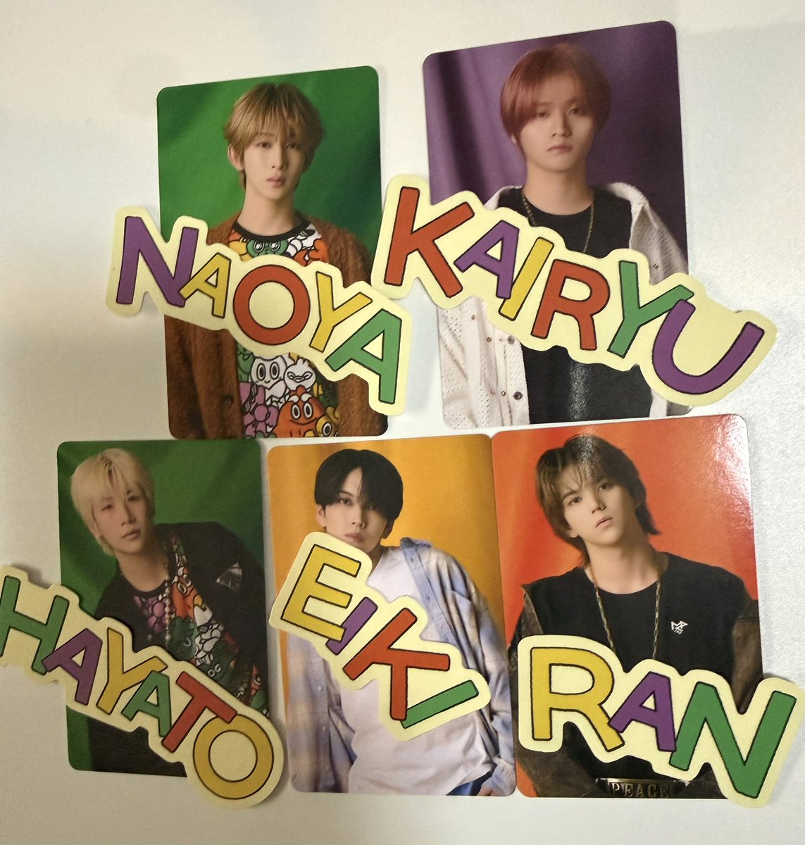 gcdec_414's tweet photo. MAZZELファンミグッズ 交換

ぷりぷりチャーム
譲 SEITO NAOYA HAYATO TAKUTO

求 RYUKI

ランダムフォトカード・ステッカーセット
譲 KAIRYU NAOYA RAN HAYATO EIKI

求 RYUKI
 
郵送 or 東京 神奈川 会場手渡し
お気軽にお声掛けください。

 #MAZZEL交換 #MAZZELファンミグッズ https://t.co/tcwoswf00J