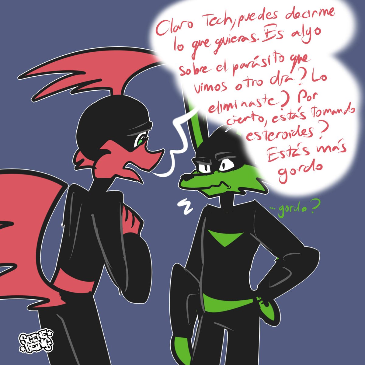 sc3nebeing's tweet photo. "Nova Vita" 14/??? #revtech #Loonatics 
se vienen cositas https://t.co/HVJJ3ERqyW