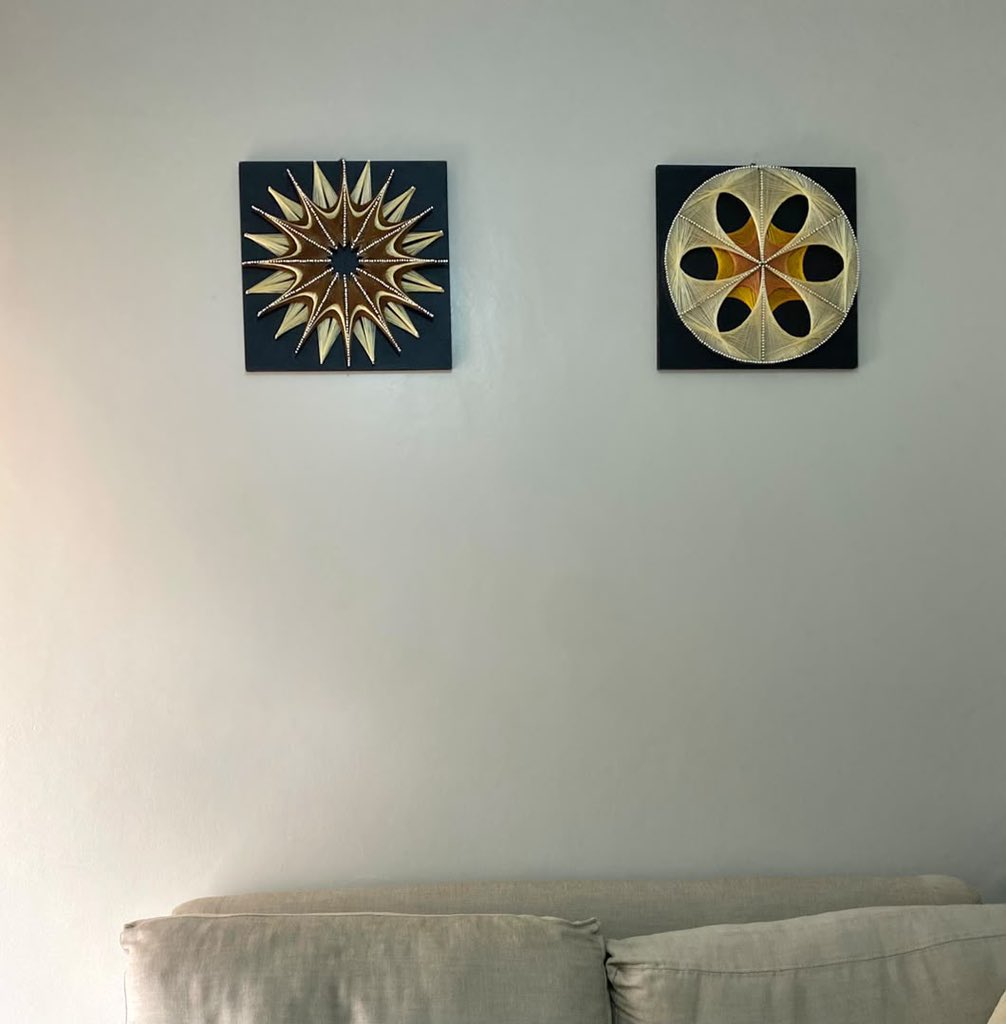 Kainembabazi22's tweet photo. Good morning,

We transform empty walls into meaningful spaces through our beautiful handmade string art.
 
Support us today,
+256 770 355 979 https://t.co/gApklXSY3N