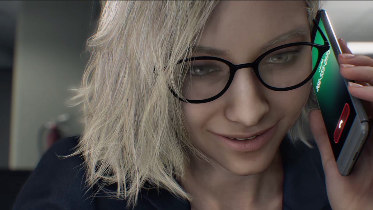 RENews_X's tweet photo. ☝️ Today, October 21, at 1:13 PM, about two weeks after the events of Resident Evil Requiem, Grace Ashcroft was back at work at the FBI and caught up with Leon over the phone.

Grace adopted Emily and is teaching her to read. They’re both doing well. ❤️ https://t.co/gUf9wvuVyr