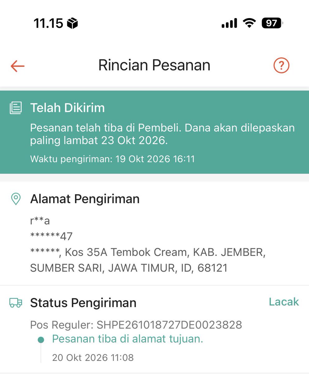 cartbyhshpaw's tweet photo. ❗️BE AWARE BUYER SHOPEE RATING BINTANG 3 SEPIHAK❗️

niacarissasimanjuntak 

buyer kasih rating bintang 3 sepihak dan claim pc ada defect padahal kondisi album NEW SEALED. tidak ada video unboxing ataupun komunikasi ke kami sebelum rating diberikan https://t.co/U3j1qfFZdz