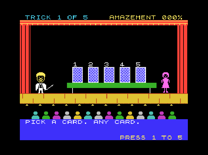 SpectrumAndRet1's tweet photo. THE DES TRICKETT MAGIC SHOW -ZX Spectrum-: https://t.co/8W48R5TTjV https://t.co/yFUMp3SwBH