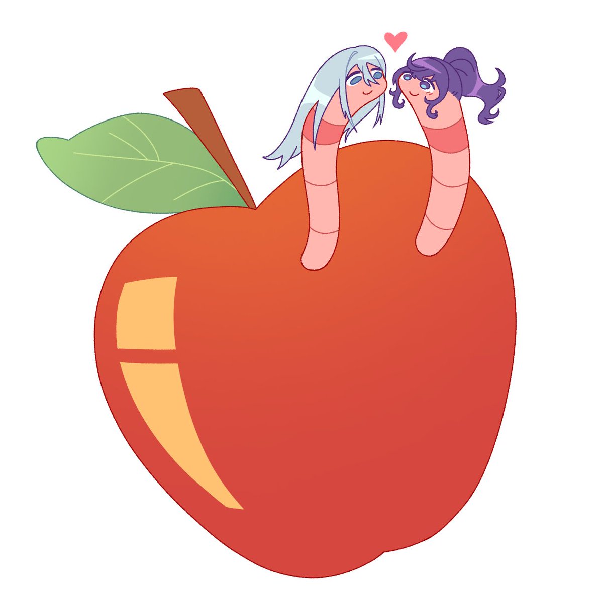 ValleyRibcage's tweet photo. Day 3 of #kanamafuweek2026 - animals and apples :3 https://t.co/A3LOkaRGGs