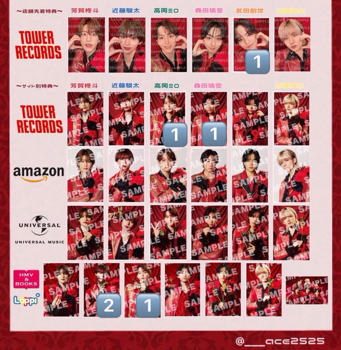 nya_bi123's tweet photo. Lienel 愛のダバダ トレカ タワレコ HMV 店舗別特典 チェキ 交換

【譲】近藤、高岡、武田、森田🔢
【求】高桑真之 異種交換⭕️

チェキは同種高桑との交換のみ
郵送or関西、bio欄現場手渡し希望です
お気軽にお声掛けください。 https://t.co/FnLKO6jAeR