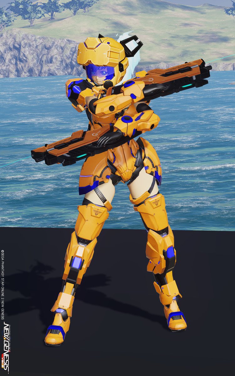 kel_blue's tweet photo. そういえばメンテだったのう。
チョロっとＳＳ撮ったのあったの貼っとこ。
武器迷彩のブリッツフェンダー用に組んだキャス娘コーデになりやす。
#メンテの日なのでSSを貼る
#NGS_SS
#Ship6 https://t.co/1mlsYChysn