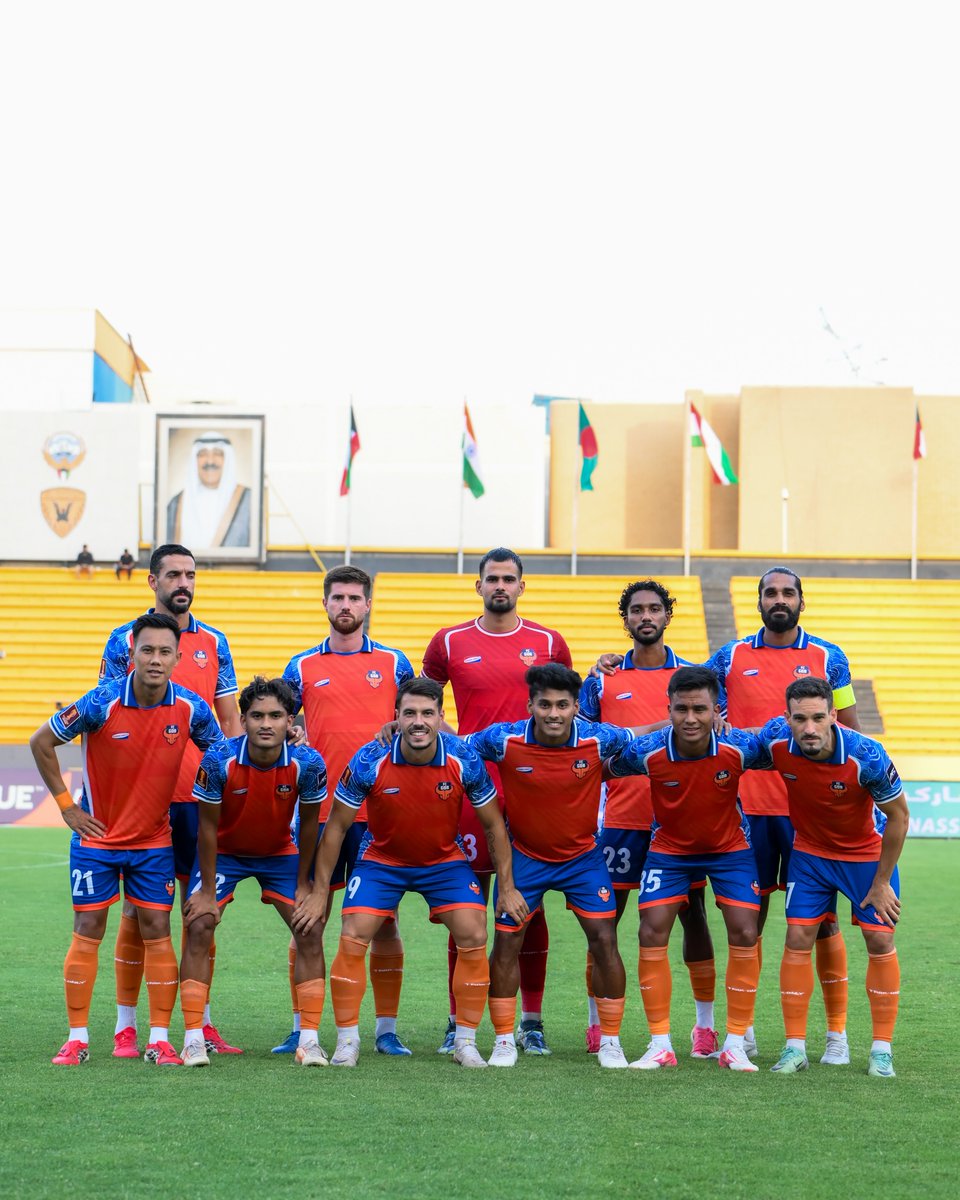FCGoaOfficial's tweet photo. 📸 🇮🇳 A historic night for the Gaurs! Our first-ever win in Asia. 🟠🦬

#ForcaGoa #GaursInAsia https://t.co/FdtEHEzqjq