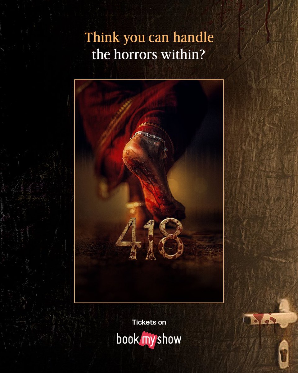bookmyshow's tweet photo. Not all jumpscares happen in horror movies.

#418 #ChaithraAchar #CharanLakkaraju #SuryaRajVeerabathini #PreethiPagadala #ShashankPatil #ShreeVaishnav #Movies #Plans #BookMyShow https://t.co/jB84MHPzNZ