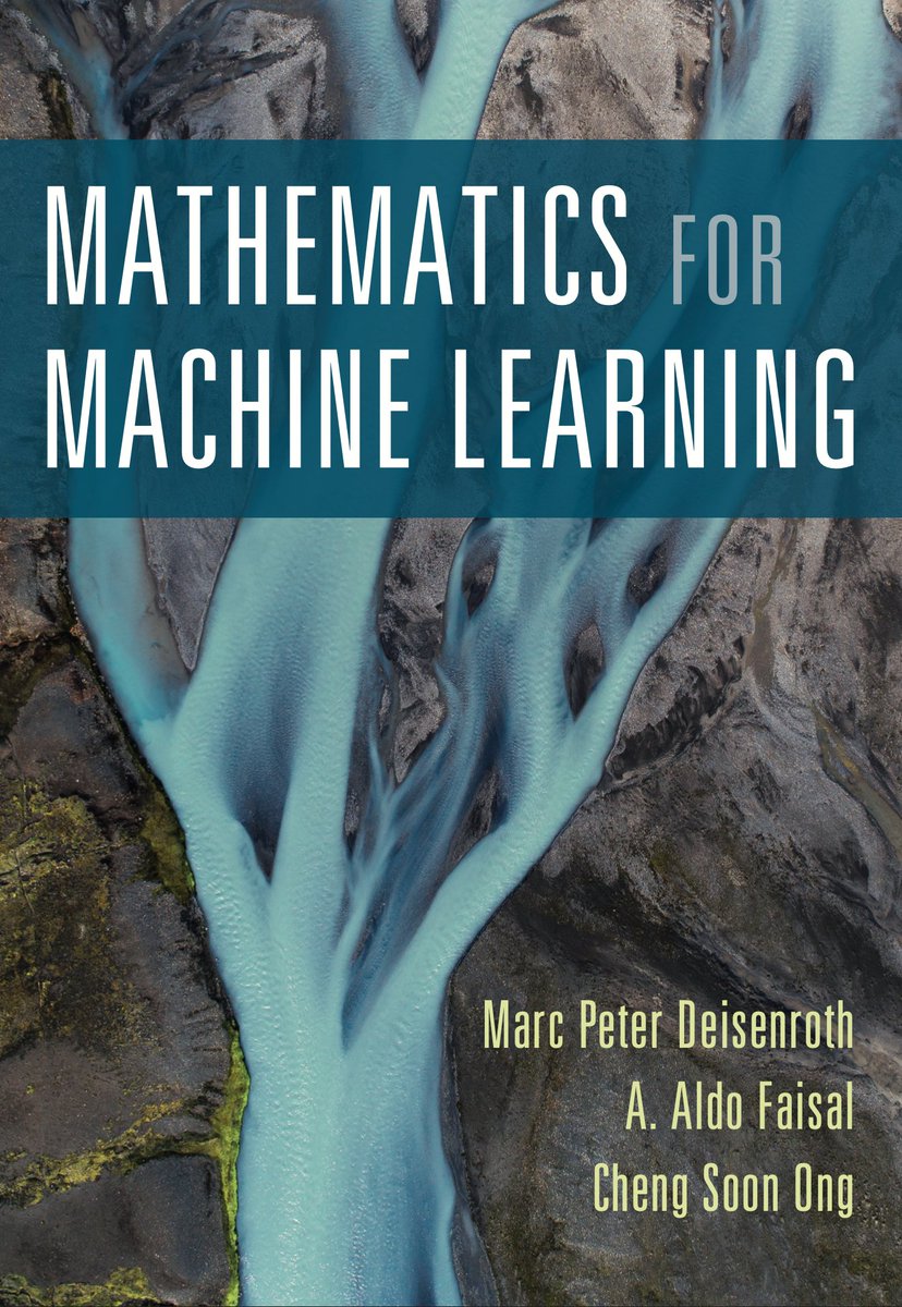 anshsina's tweet photo. Starting with 'Mathematics for Machine Learning'! https://t.co/2MPSMTWxvD