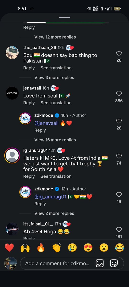 Kuchbee_JuJubee's tweet photo. Log hate mein kitna gir sakte hai. fake account create karke khud pakistan ban kar soul ko support karne ka natak kar raha hai yeh banda.
Just look at his following page sab Apex k logo ko follow kar rakha hai par comment as a pakistani soul fan kar raha hai. SHAME https://t.co/5NgIlwE8Ui