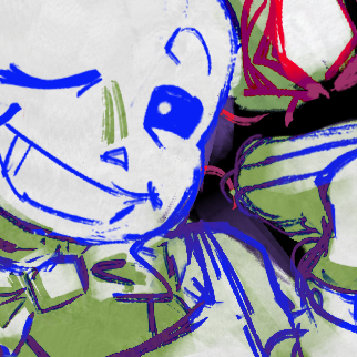 overlordunity's tweet photo. something is happening 
#undertale https://t.co/AJZu1yYCvI