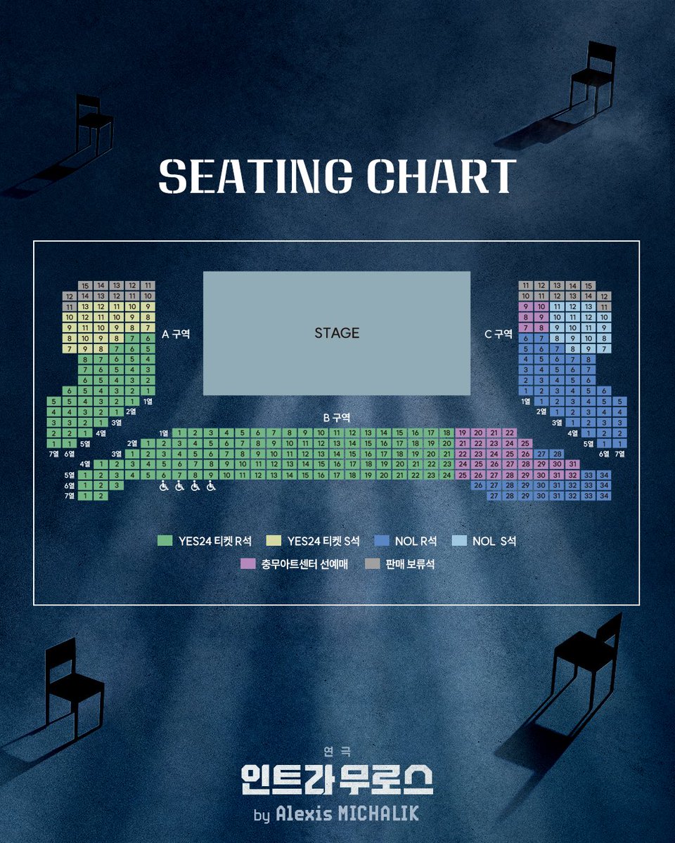 mbz_company's tweet photo. [#인트라무로스]

🪑𝟮𝙉𝘿 𝙏𝙄𝘾𝙆𝙀𝙏 𝙊𝙋𝙀𝙉

✔선예매 | 10월 28일(수) 13:00 ~ 16:59 
✔일반 예매 | 10월 29일(목) 13:00
✔오픈 회차 | 11월 24일(화) ~ 12월 13일(일)
✔예매처 | 예스24티켓, NOL

_
연극 <인트라 무로스>
𝟮𝟬𝟮𝟲.𝟭𝟭.𝟭𝟬 - 𝟮𝟬𝟮𝟳.𝟬𝟮.𝟭𝟰
충무아트센터 중극장 블랙