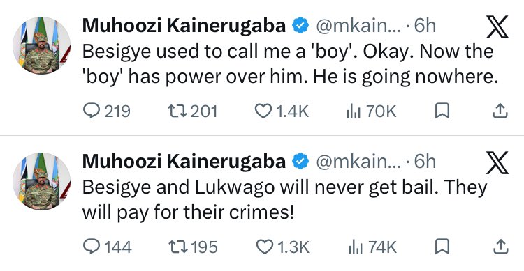 GadKabaiza's tweet photo. @DavidLRubongoya The Judicial officers regardless they’re educated, take orders from the Chief Muchwezi. This is how much we have deteriorated as a country. Before court judgements are made, they’re first sent to CDF for proofreading and editing. This is insane!!!!! https://t.co/etE7PKr69k