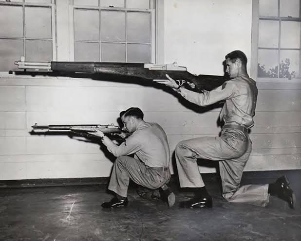 DocStrangelove2's tweet photo. They'll try to tell you the Giant M1 Garands didn't exist. https://t.co/QrwwIN95IO