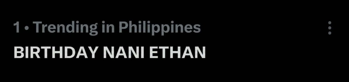 ECLIPSEIANS's tweet photo. ibalik uli sa top 1 kaya to 

BIRTHDAY NANI ETHAN https://t.co/jXVsKuhuz5