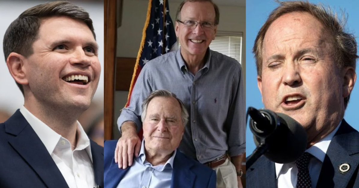 OccupyDemocrats's tweet photo. BREAKING: George W. Bush's brother Neil just dropped a BOMB on MAGA by proudly announcing that he voted for James Talarico in the Texas Senate race.

This just gave Republicans a flashing green light to vote blue...

"I have never posted a political message on Facebook not wanting to offend friends whose views may be very different than mine. I'm breaking that tradition because I voted early today, and I voted for James Talarico for the United States Senate," Bush, the child of the late President George H.W. Bush wrote on Facebook.

"My vote was motivated by two things: deep concern about Ken Paxton's record and genuine admiration for the character and principles I see in James Talarico," he continued.

"I have been deeply troubled by Paxton's conduct as Texas Attorney General, particularly his decision to challenge the results of the 2020 presidential election in other states in an effort to help Donald Trump remain in power. I believe that effort was an affront to our democratic institutions and the peaceful transfer of power. My concerns about his judgment and conduct are hardly mine alone. He was impeached by the Republican-controlled Texas House, although subsequently acquitted by the Texas Senate."

"More broadly, I believe Donald Trump and those who have enabled him have done enormous damage to the Republican Party. I worry about a political culture in which loyalty to an individual takes precedence over loyalty to principle, and where those who hold power begin to believe they are no longer accountable."

"But my vote today was about much more than opposition to Ken Paxton."

"I've never met James Talarico, but I have been enormously impressed by the way he approaches complicated and controversial issues. He speaks with respect, seeks common ground, and seems genuinely interested in bringing people together rather than driving them apart. His faith appears to be a deeply rooted source of humility, compassion, and conviction rather than a political weapon."

I see in him the qualities I admire most in public servants: integrity, civility, humility, and a willingness to listen to those with whom he disagrees. My impression is that he is a principled, pragmatic leader who understands that public office is a responsibility to serve, not an entitlement to power."

"I have been a Republican for most of my life, and I still believe deeply in many traditional Republican principles. But character matters more than party affiliation. Our democracy depends on leaders who respect our institutions, tell the truth, accept accountability, and seek to unite rather than divide."

"Today, I voted against a style of politics that I believe has damaged our country. More importantly, I voted for the kind of character and leadership I hope will help heal it," he concluded.

Bravo, Mr. Bush! We commend you for speaking out boldly during these crucial midterm elections. Ken Paxton is a stone-cold crook who was impeached for bribery by his own party as state attorney general. He has zero interest in serving the people of Texas if he wins and will instead work to line his own pockets, accumulate personal power, and rubber-stamp Trump's destructive agenda.

Meanwhile, James Talarico is a devout Christian who is committed to fighting for better healthcare, an end to pointless wars, livable wages, more housing construction to restore the American Dream, and banning Congressional stock trading.

The Bush family still wields a great deal of influence in Texas, so this announcement is sure to cause political shockwaves. If you're a Republican who genuinely loves this country, it's time to cross the aisle and vote for James Talarico.

Please ❤️ and share to thank Neil Bush!