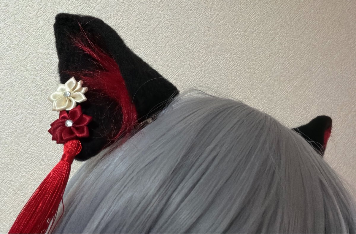 alice___1111's tweet photo. 友人のショップさん@eartail で以前作成頂いていた和チャイナ風獣耳でも先日写真撮りました✨
創作和チャイナ獣耳また今度ちゃんと撮りたいな🥺
獣耳のかわよさ広まって！笑 https://t.co/W1nliggec8