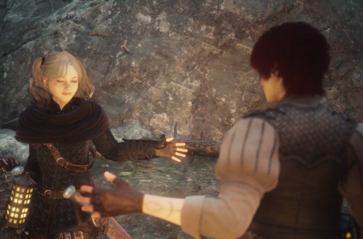 anotherjuno's tweet photo. I beat dragons dogma 2 true ending without sleeping in camp or inn, because i got scared of the fog 😭 https://t.co/s9sJda7W4c