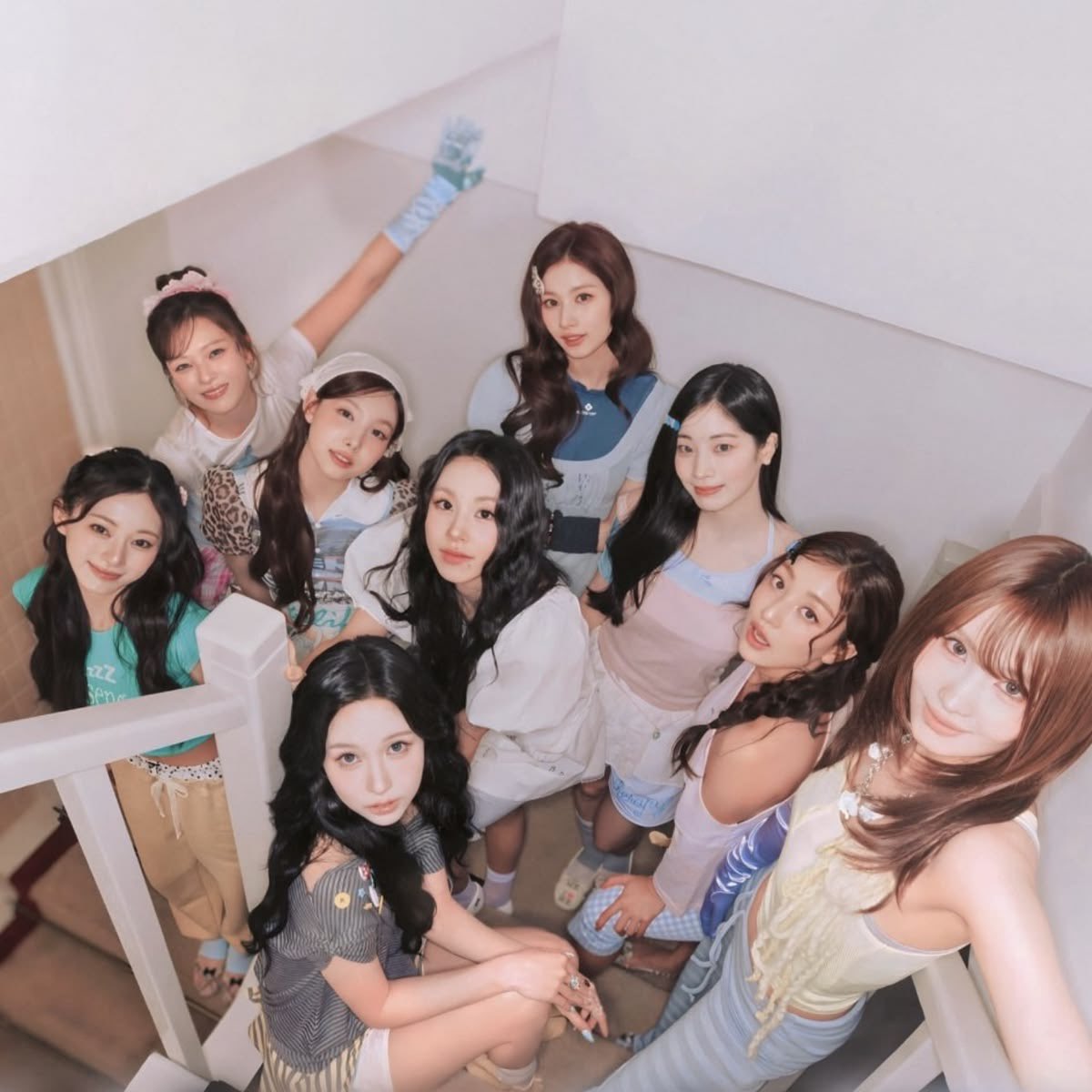 TwiceChartDatas's tweet photo. TWICE members and their current labels for individual activities:

NAYEON - JYP Entertainment 
JEONGYEON - VARO Entertainment 
MOMO - JYP Entertainment
SANA - JYP Entertainment
JIHYO - EMITHAUS
MINA - JYP Entertainment
DAHYUN - JYP Entertainment
CHAEYOUNG - LIL Fantasy 
TZUYU - pending..
