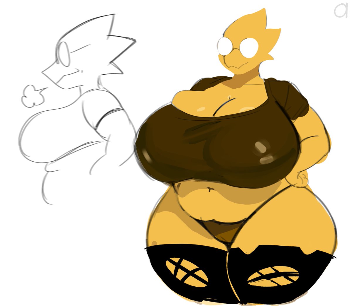 vivipercs's tweet photo. alphys #undertale #nsfw https://t.co/GMCAchHvDF