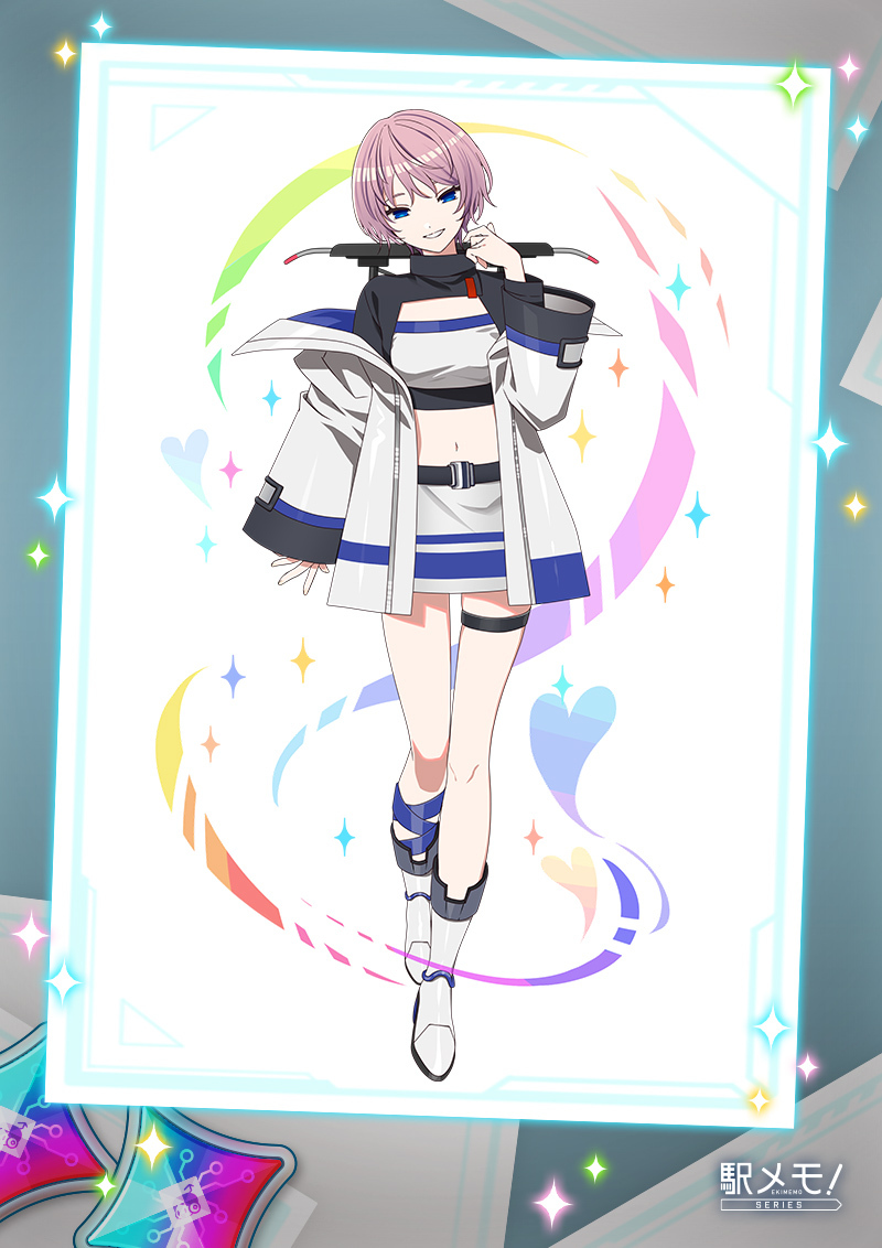 ekimemo's tweet photo. 【🚎バージョンアップ対応でんこ追加📄】
本日、「みちる」が新たにバージョンアップ対応でんこに追加されました🌈ぜひ、メモリーズフォームになった「みちる」と一緒におでかけしてくださいね( ⁎ᵕᴗᵕ⁎ )✨　#駅メモ https://t.co/N8ywq5qCXc