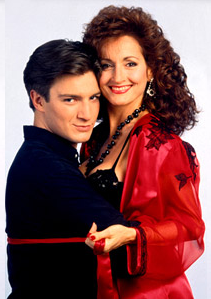EdHallOLTL's tweet photo. Joey and Dorian, during their iconic ‘90s love affair. #OneLifeToLive #OLTL https://t.co/lAxQs4jRBc