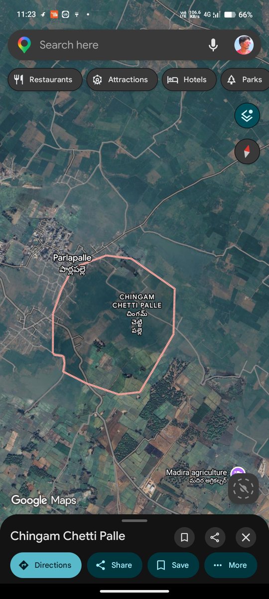 AkhilMeesa's tweet photo. @googlemaps 
Hlo sir 
There is no village name ( chingam chetti palle)
How you guys name it
Without knowing 
@googlemaps https://t.co/h0RMjLfClw