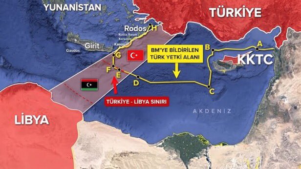 MR___No_OnE_'s tweet photo. @vonderleyen @eucopresident The Türkiye-Libya maritime MoU is a sovereign bilateral act grounded in equity.Third states cannot declare it void, they aren’t parties.Türkiye isn’t bound by UNCLOS.The Eu’s claim ignores mainland rights &amp; outside interference.Respect sovereign choices &amp; deal with Eu’s problems! https://t.co/MCw9Cn92qn