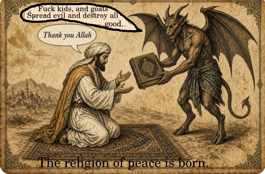 macsche2's tweet photo. @DontGetRektBro @skj005 @AmyMek Allah is shaitan according to Christians and  jews https://t.co/2i0Ui0uDtq