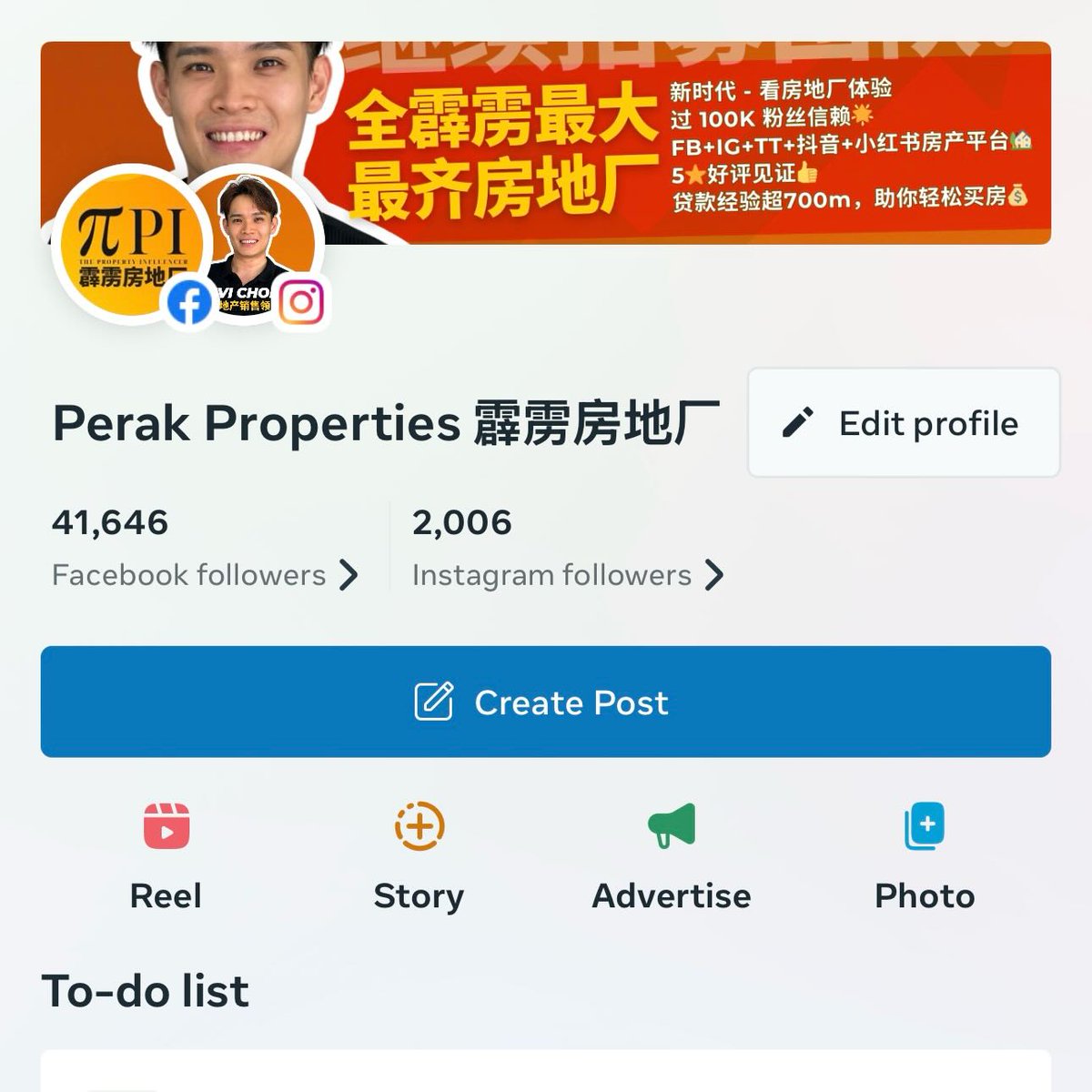 ellsWar232762's tweet photo. Instagram突破190万观看，Facebook近100万。感谢每一个点赞、分享与关注。

流量不是终点，成交也不是唯一目的。我们希望让霹雳的好房、生意与投资，更快遇见对的人。

找房、卖房，霹雳房地厂帮你扩大曝光，连接更多买家与业主。 https://t.co/XqSRPpSv9u