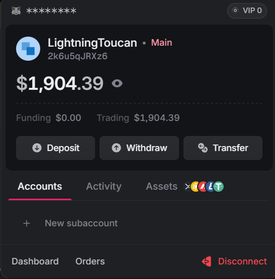PixxNot's tweet photo. @polyester @litecoin Username : LightningToucan https://t.co/unRqs64IU5