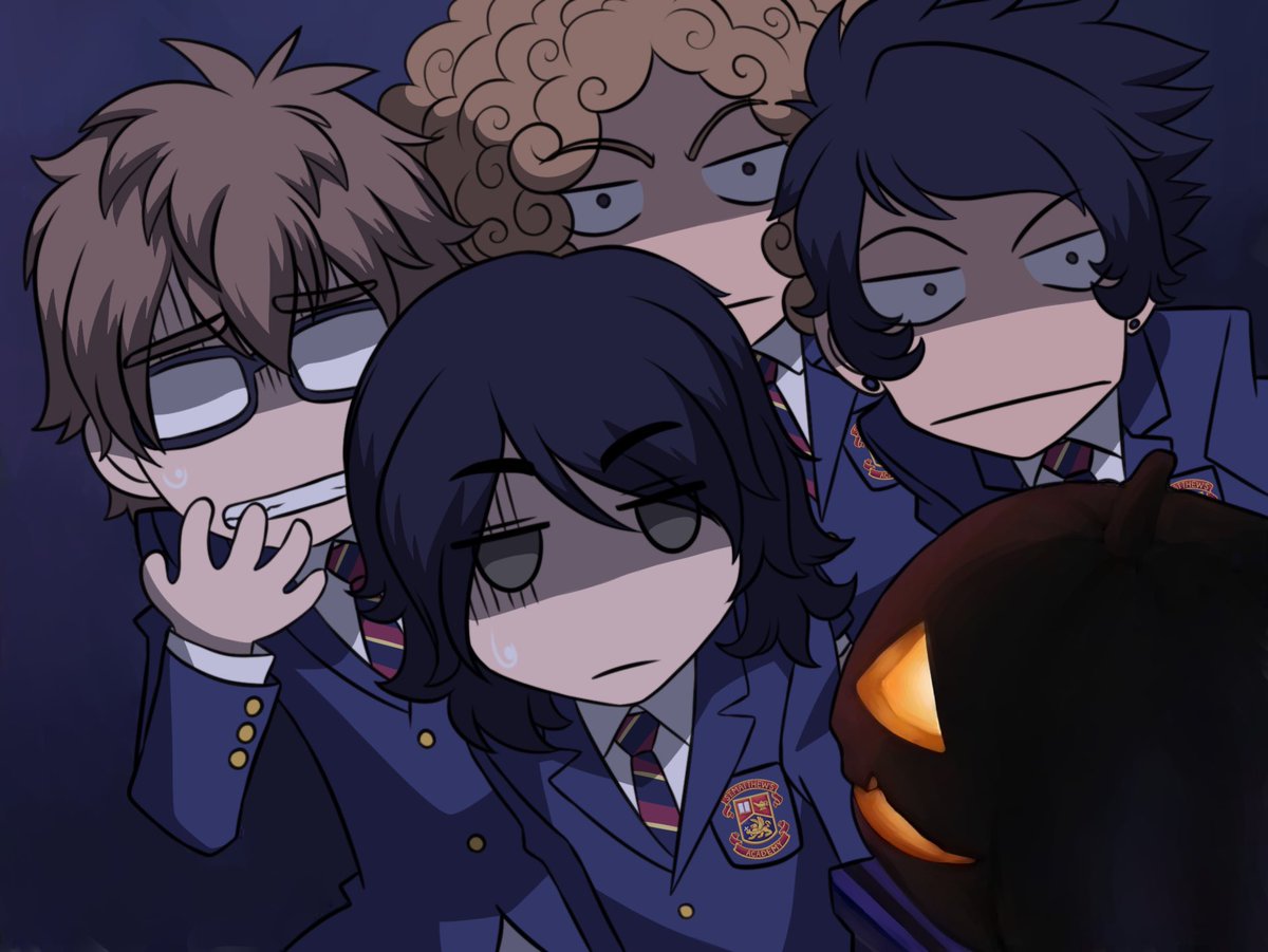 PoisonThisParty's tweet photo. Mis redraws de escenas de Ouran con MCR/I’m Not Okay pq @ternurindepre me hizo pensar en q no los he subido todos acá upsis https://t.co/mX3XsXzaa9