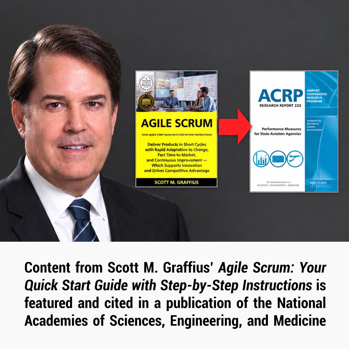 AgileScrumGuide's tweet photo. A publication of the National Academies of Sciences, Engineering, and Medicine features content from @ScottGraffius' book, "Agile Scrum: Your Quick Start Guide with Step-by-Step Instructions"

Explore the details: https://t.co/41ME0vfagv

#Agile #Scrum #Tech #Book #Metrics #Quote https://t.co/xbIWyZL2WU