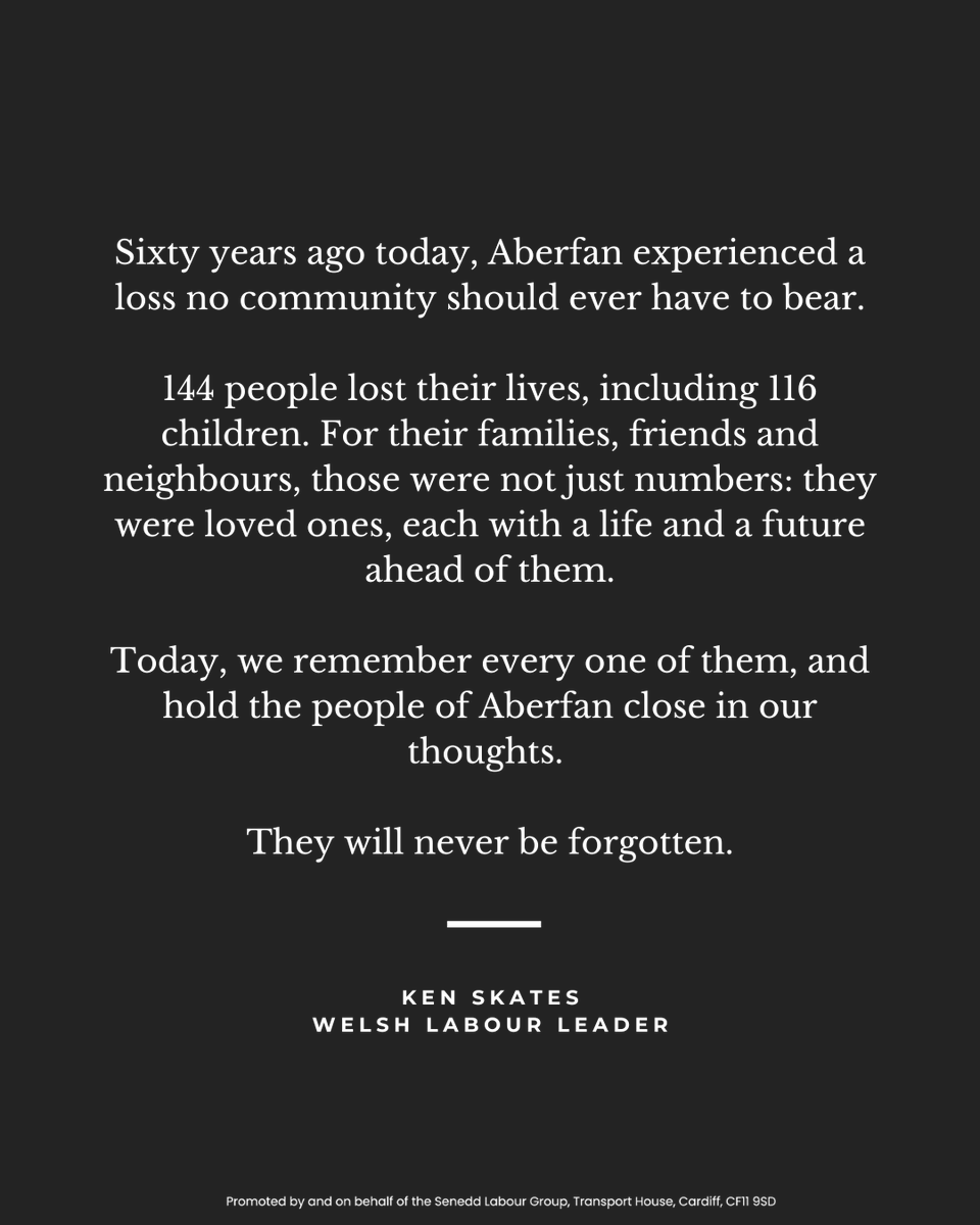 KenSkatesMS's tweet photo. Sixty years on, we remember those who died and stand with everyone who still carries the loss. https://t.co/mRC6SD6kNc