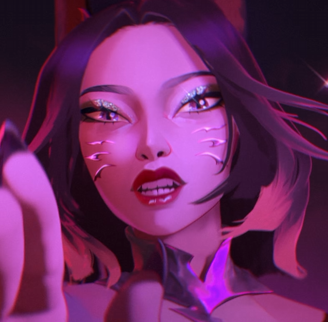 soap_ai's tweet photo. Kda teeth appreciation post https://t.co/Z7UTIVQrL6