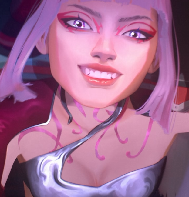 soap_ai's tweet photo. Kda teeth appreciation post https://t.co/Z7UTIVQrL6