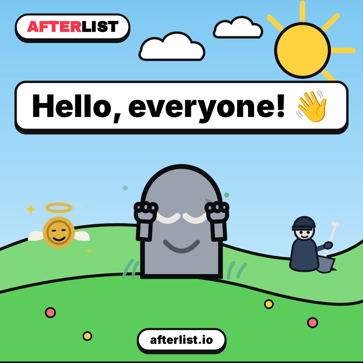 Afterlist tweet picture