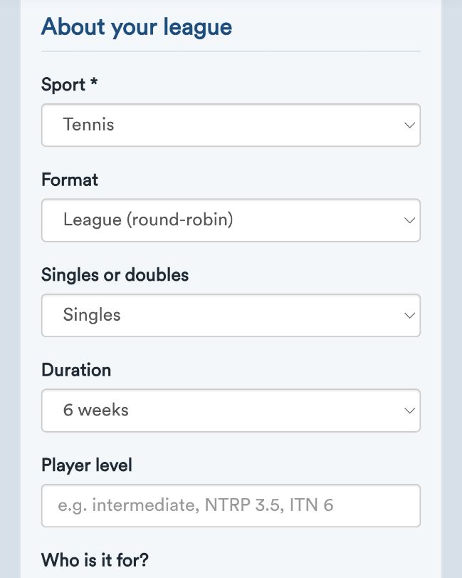 tennispartnerco's tweet photo. You bring the players. We build the league around them.

Collect entry fees yourself, or we can set up card payments through the app. Free for coaches.
👉 https://t.co/w0cVpcbgia, then Coaches: Run a League https://t.co/eTFz1R5E2J