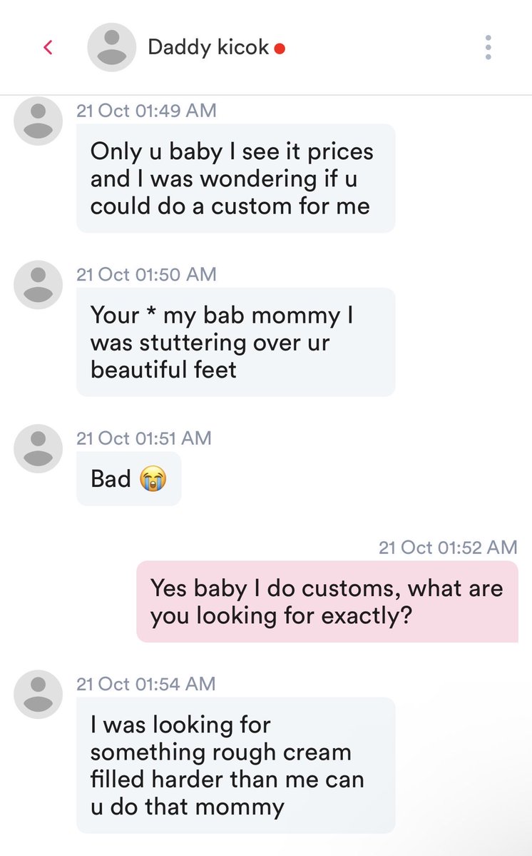 Nmulol's tweet photo. Authentic seller here. Just need a paypig to make my life happy. Just hit follow or like and I’ll follow you. #paypig #sugardaddy #nomorescams #autentic #sellingcontent #nsfw? https://t.co/NM3XJGp2SJ