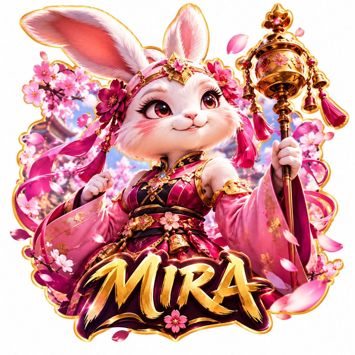 LucasBrooksX's tweet photo. 🌸👑 Introducing Mira—The Keeper of Harmony 🐰✨

From the beautiful Harmony Isles comes a rabbit whose greatest power isn't a weapon but the ability to unite those who stand divided.

Dressed in ceremonial robes and carrying an enchanted golden staff, Mira has dedicated her life to keeping peace between rival kingdoms.

When the threat of the Second Crown emerges, she joins the CAOPAN heroes on a mission to unite neighboring realms before it's too late.

But Mira holds a secret: her staff isn't just a symbol of peace. Its magic is connected to an ancient promise that could change the fate of every kingdom. 🌸

Can harmony survive when the entire world is on the edge of conflict? 👀

Mira's motto: “A thousand voices may disagree, but one heart of harmony can bring them together.”

@caopankingdom #CAOPAN #CharacterDesign