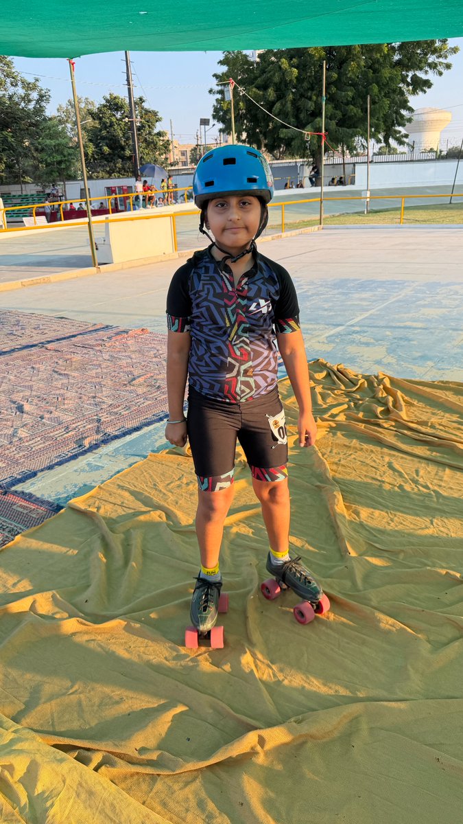 DPSTapi's tweet photo. 🛼🌟 Shaurya Rana (V-A) and Tanishka Choudhary (V-B) proudly represented DPS Tapi at the 45th Gujarat State Roller Skating Championship in Ahmedabad, showcasing determination, sportsmanship and competitive spirit.

#DPSTapi #RollerSkating #Sportsmanship https://t.co/zbQFwGDPm8