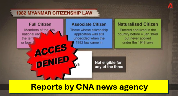 ViewsofMM22's tweet photo. Fact Check – Response to CNA Reports on Myanmar: 
---#WhatsHappeningInMyanmar
@ChannelNewsAsia
Recent news coverage by CNA regarding Myanmar is misleading and factually incorrect. Historical records establish that there is no recognized ethnic group named "Rohingya" in Myanmar. 
--- 
Under the 1982 Citizenship Law, such individuals are classified as illegal Bengali entrants. Furthermore, all repatriation processes for displaced persons strictly adhere to established government verification standards.
