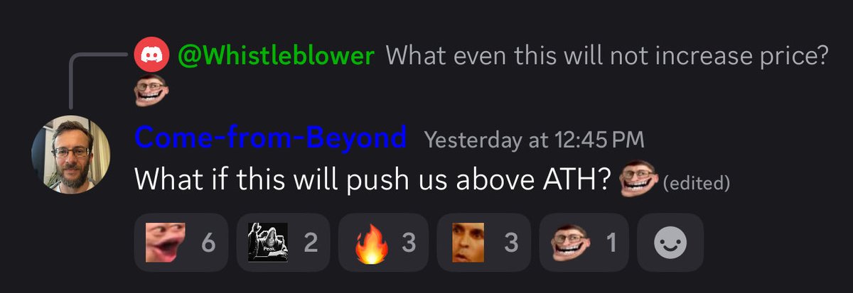 odbashWizard's tweet photo. CFB: “What if this pushes us above ATH?” 👀

$QUBIC Less than a month left until ANNA starts predicting real BTC price direction on November 18. The real game will begin then! 

Just imagine getting 67% accuracy on real BTC data. Yes, easily above ATH! 🚀

Are you still mocking us? Hehe Follow me and break the Matrix! 🔥

𝐀𝐛𝐨𝐮𝐭 𝐭𝐡𝐞 𝐀𝐢𝐠𝐚𝐫𝐭𝐡:

BPP was the first Aigarth project. It’s just a 150 KB .exe file, and no one taught it or gave it rules on how to predict BTC price direction. No one even can, because you need to teach a model traditional methods, indicators, or other trading stuff, and your model will end up with poor accuracy, just like today’s LLMs, which still struggle to achieve accuracy above 55%.

But here’s the kick: ANNA must figure out themselves how to solve the problem, how to become more capable, more intelligent, and self-improving. That’s what we call True AI 👀 

Just imagine the human evolution period. Look at how evolution happened. Here we are today, able to talk, walk, create technology, design architecture, and fly planes.

Aigarth is the platform where models can develop a real-time thinking brain, just like nature gave us. If evolution gave us the ability to develop our intelligence, imagine what Aigarth could achieve with AI 🔥 

We have our own biological brains, while Aigarth has its own computational foundation. If we think we need to move a chair to sit down, imagine what Aigarth could learn to think through on its own 🧠 

#QUBIC #Aigarth #ANNA #BPP9000 #TrueAI #ArtificialIntelligence #DecentralizedAI #MachineLearning #SelfImprovingAI #Bitcoin #BTC #Crypto #AIRevolution #Web3 #DePIN