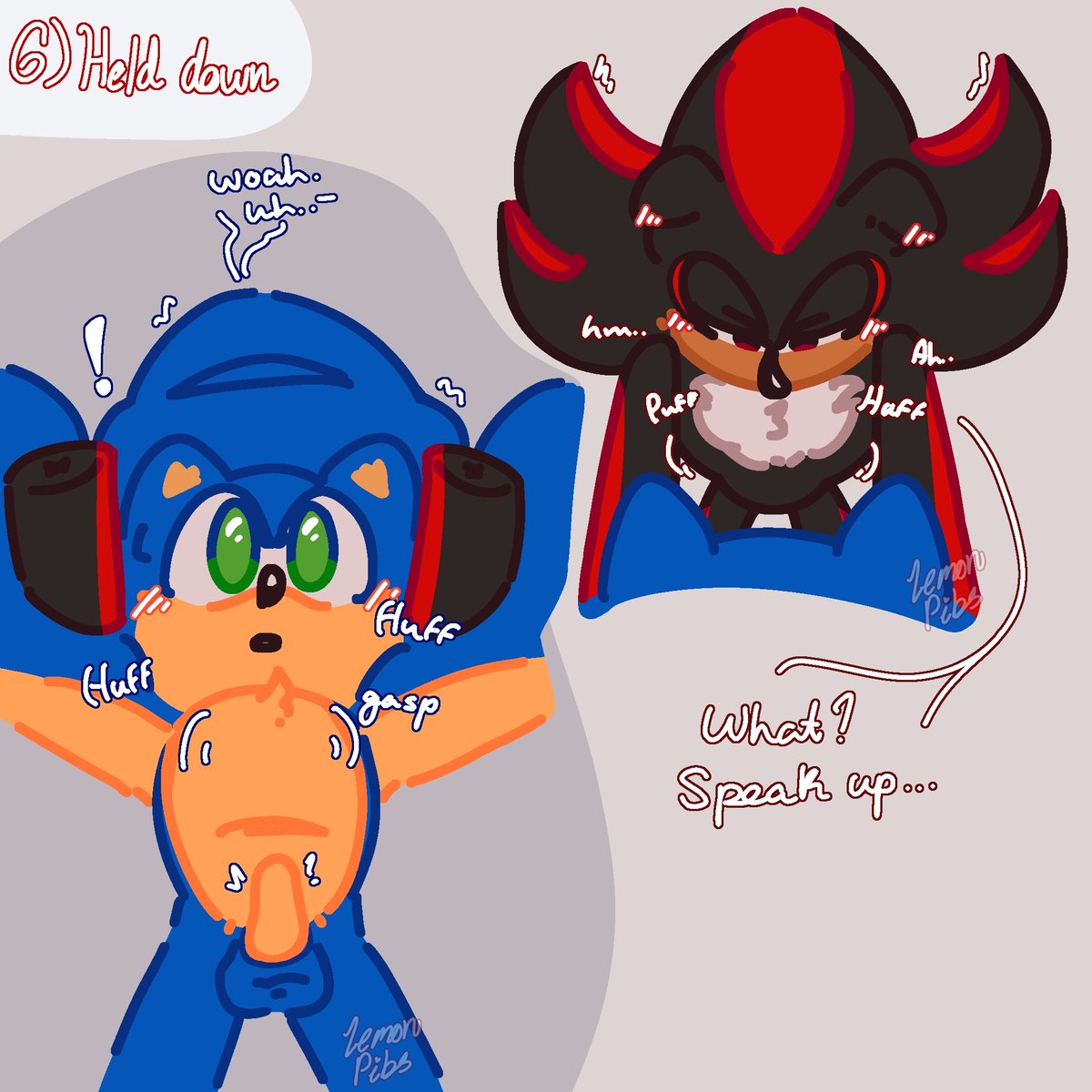 LemonPibs's tweet photo. Kinktober days 5-8

#kinktober2026 #Sonadownsfw #sonicnsfw https://t.co/DSNl85zQyA