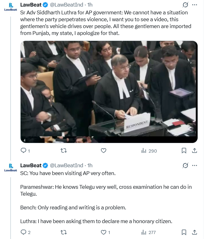 CockroachGaruX's tweet photo. SEC SHALL POSTPONE THE PUBLICATION OF THE FINAL LIST OF CANDIDATES TILL 25TH OCTOBER, 2026.

DGP SHALL TAKE STEPS FOR POLICE BANDOBAST AND PROVIDE PROTECTION TO CANDIDATES WHO COME TO FILE NOMINATIONS.

Oh my Luthra gi...Are you carrying iTDP factory videos ☺️☺️☺️

https://t.co/loG8zAqpkJ