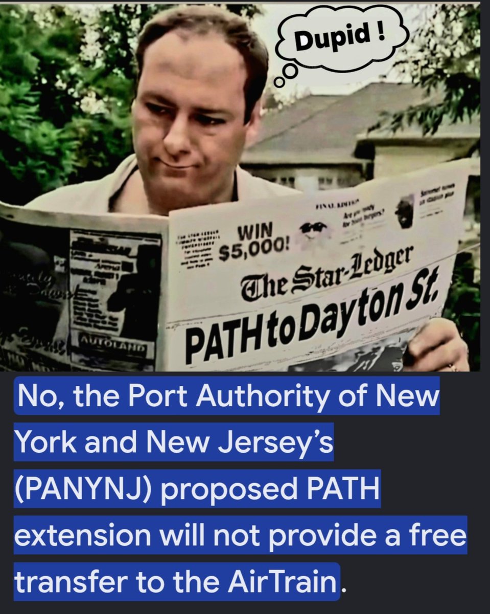 EwrNeighbor's tweet photo. @afghanfavelado @Viggie_Smalls93 PANYNJ's proposed Airport City is a self serving real estate scheme that does NOTHING for EWR and even LESS for regional rail. https://t.co/w7TmQy750c